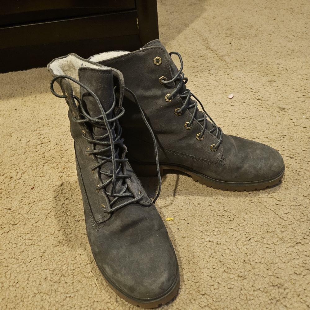 Timberland lace up boots